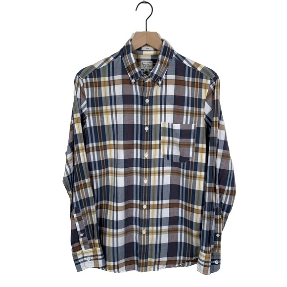 J. Crew Other - J. Crew Indian Madras Slim Fit Shirt